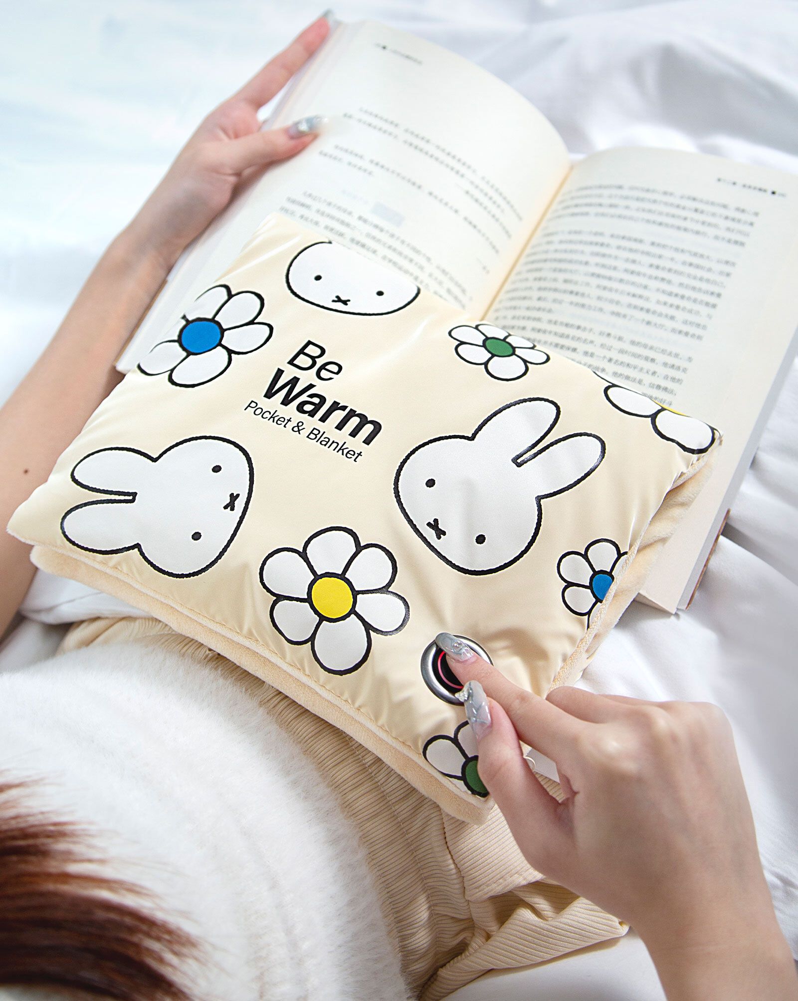 Miffy Làm Ấm Tay túi/muff/blanke
