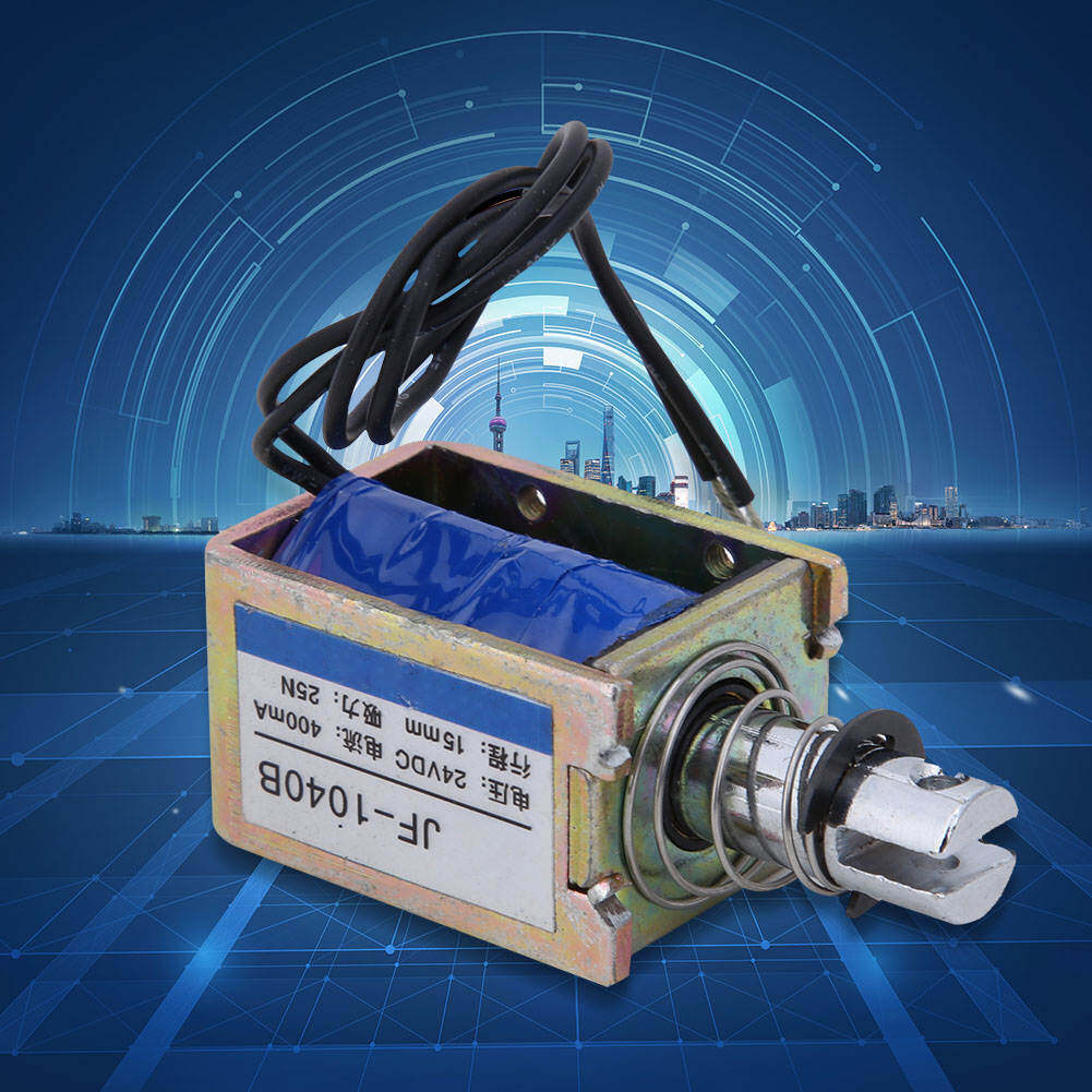 JF-1040B 25N 24V Solenoid Electromagne DC Electromagnet Push-Pull Type Solenoid Solenoid Electromagne Electromagnet 15mm Stroke