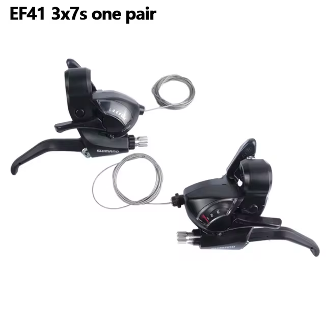 Shimano Tourney EF41 Shifter Lever Left 3 Speed Right 6 Speed/7 Speed SL-EF41 MTB Mountain Bike Shift 3x6 3x7 Speed Bicycle Part