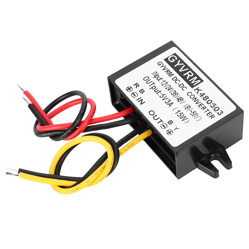 DC-DC 12V/24V/36V/48V to 5V 3A Buck DC Converter Converter Step Down Power Supply Module