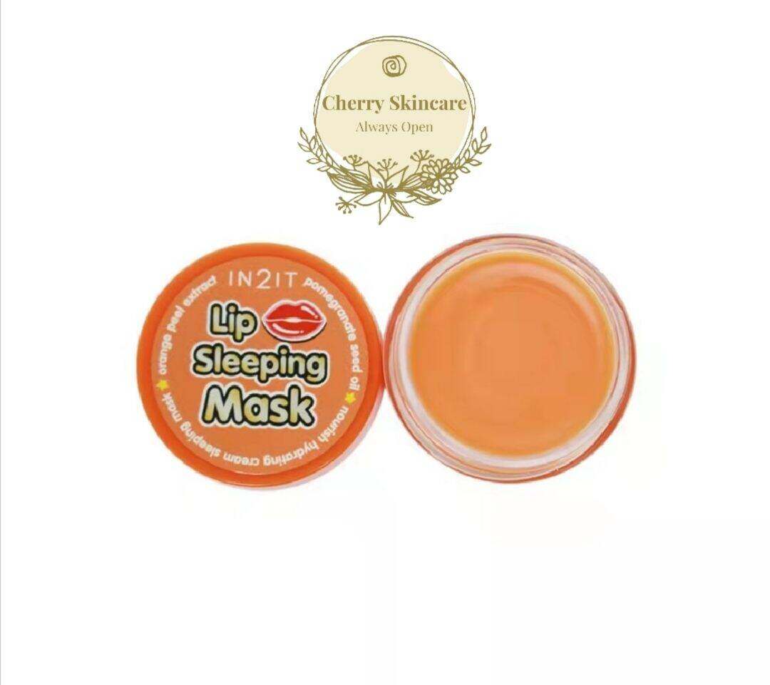 IN2IT Lip Scrub 12g / Lip Sleeping Mask 7g Lazada