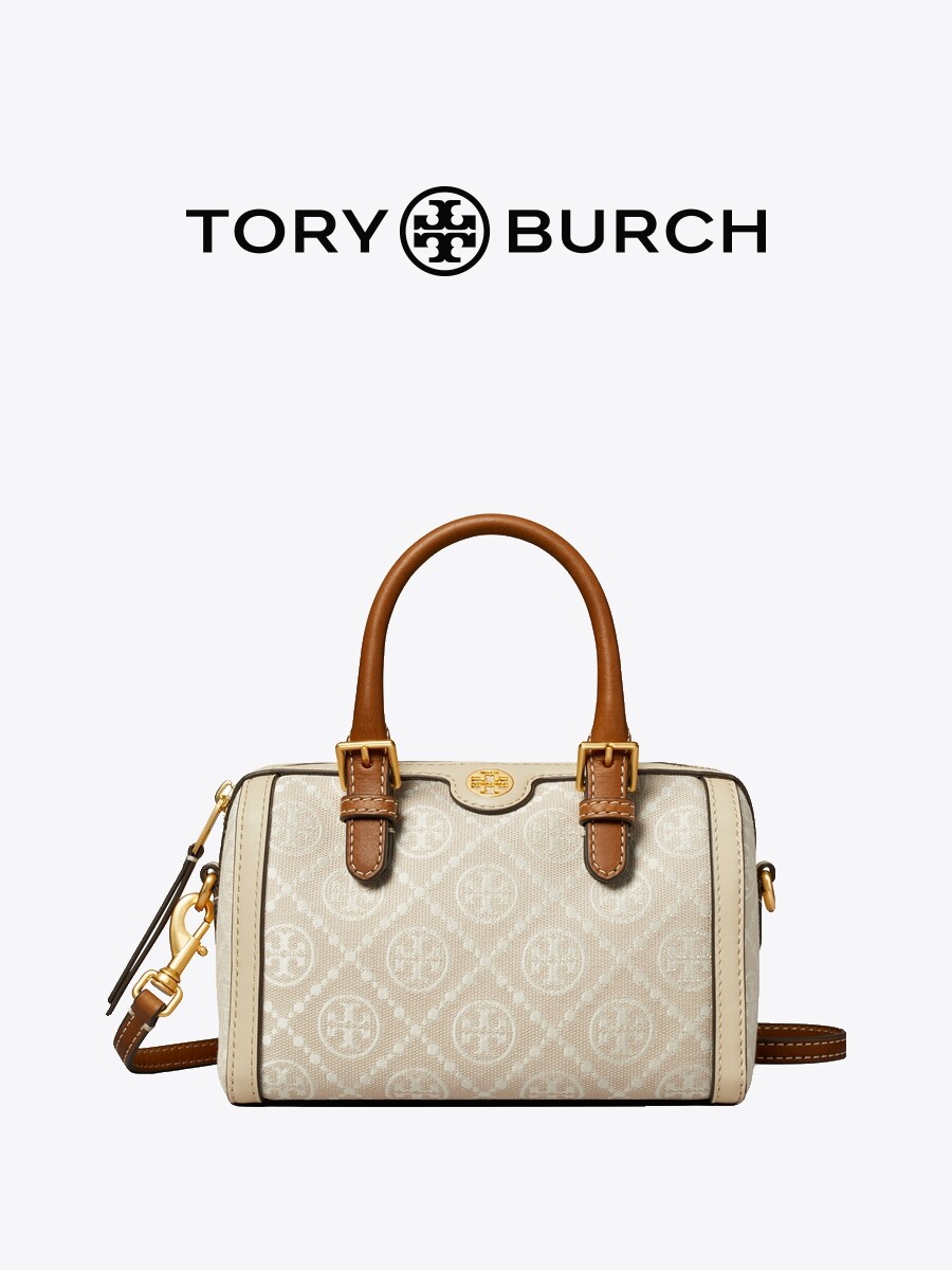 TORY BURCH T MONOGRAM กระเป๋าทรงถังขนาดเล็ก 150216 ราคา 5,881 บาท*ส่งฟรี