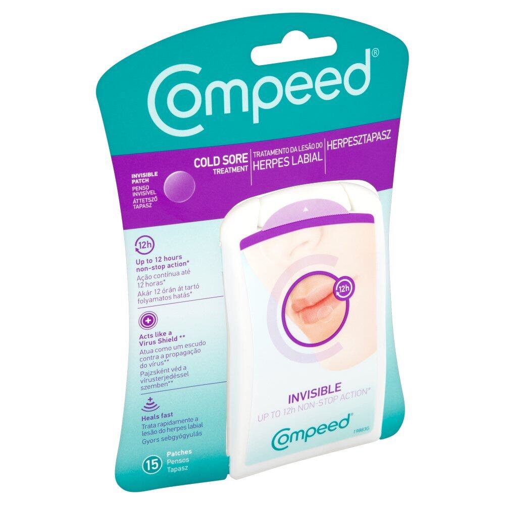 Compeed Invisible Cold Sore Patch, 15 patches | Lazada
