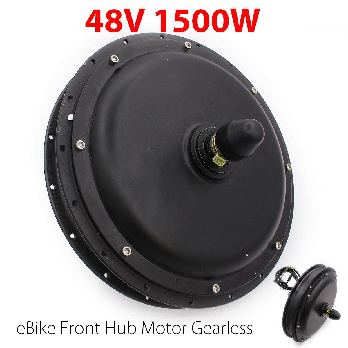 RisunMotor 48 V 1500 W Ebike Hub Trước Xe Máy Gearless cho Xe Đạp Điện Bánh Xe