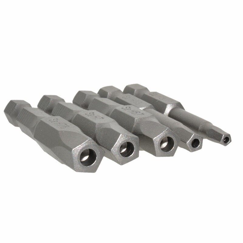 Toolstar Đầu Tua Vít 5 Chiếc Bộ Chất Lượng Ngũ Giác Thiết Bị 50Mm Có Lỗ