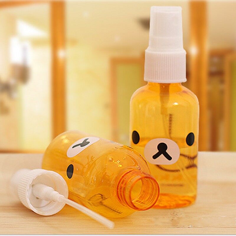 Cartoon Lovely Bear 30ml/50ml/100ml Transparent Empty Spray Bottle with Scale
