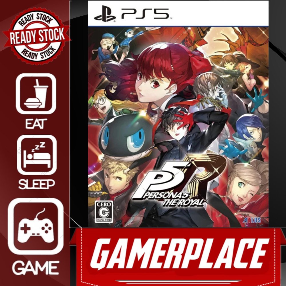 PS5 女神异闻录 5 女神異聞錄 5 皇家版 (Chinese*Disc*New Seal) Persona 5 Royal | Lazada