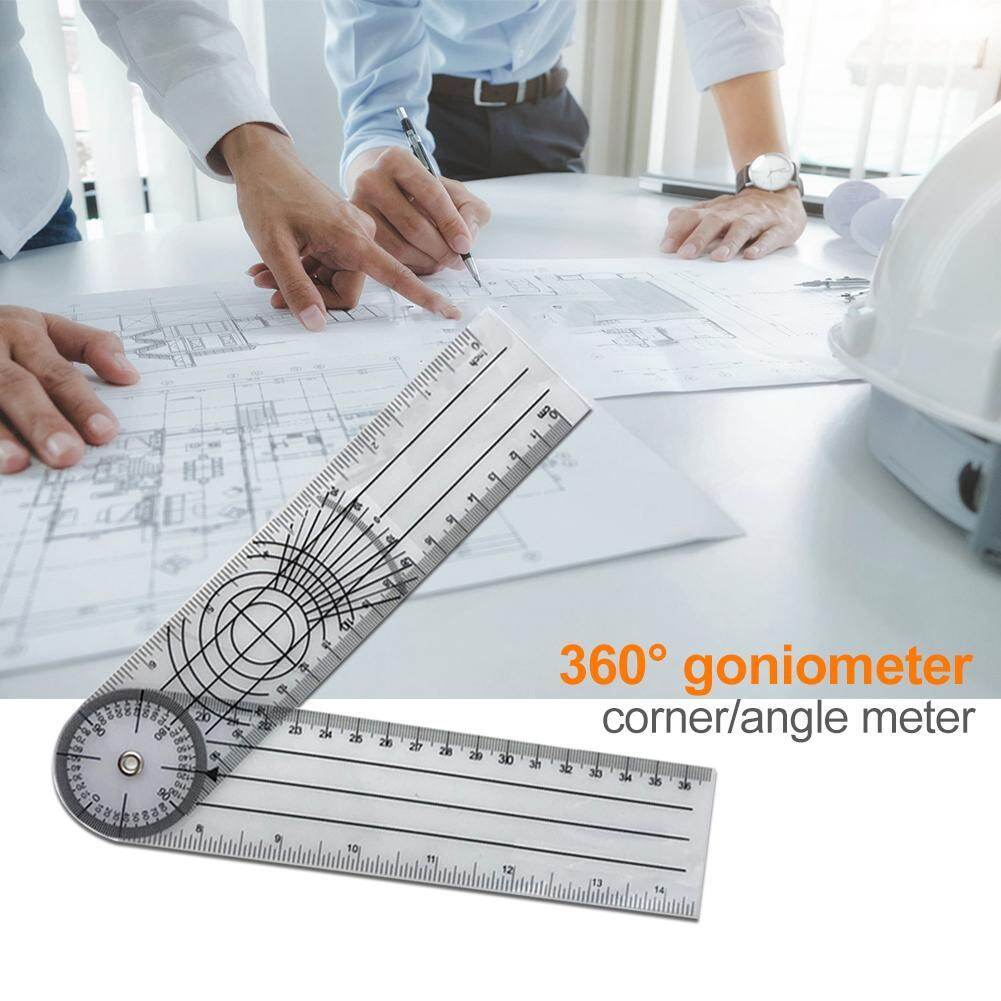 Multi-Ruler 360 Degree Goniometer Angle Medical Spinal Ruler Protractor