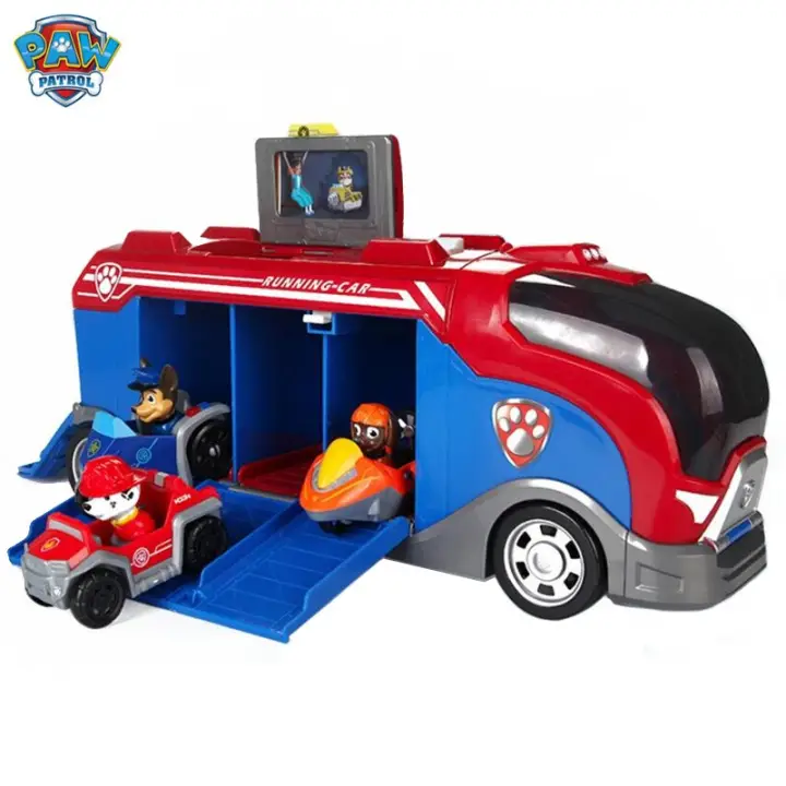 paw patrol blue truck