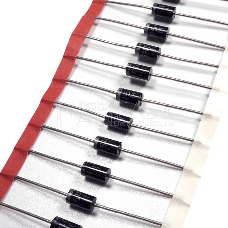 20ชิ้นไดโอดตัวเรียงกระแส IN5404 3A 400V DO 27 1N5404 ...