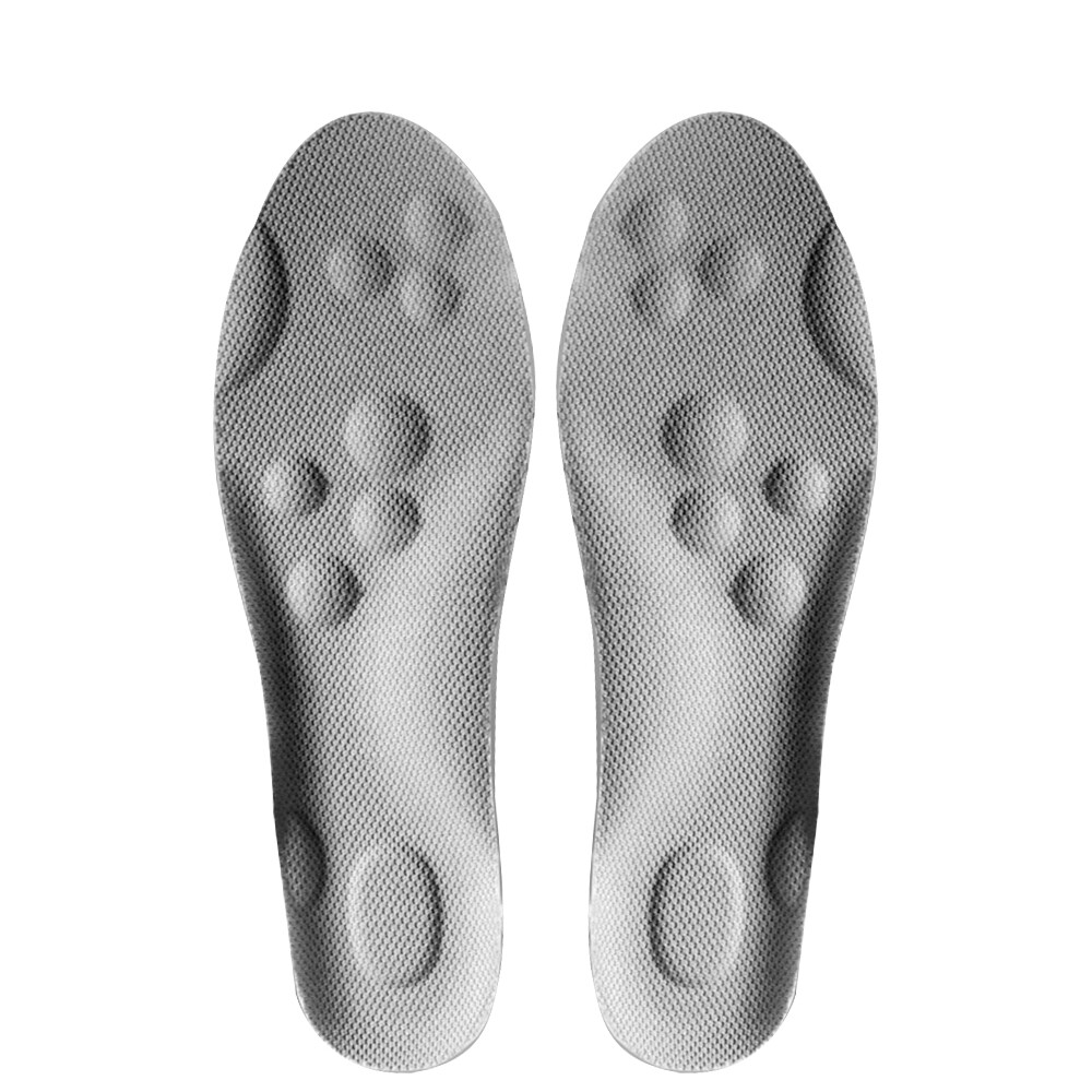 1Pair 4D Sports Shoes Insoles Super Soft Running Insole for Feet Shock Absorption Baskets Shoe Sole Arch Support Orthopedic Inserts