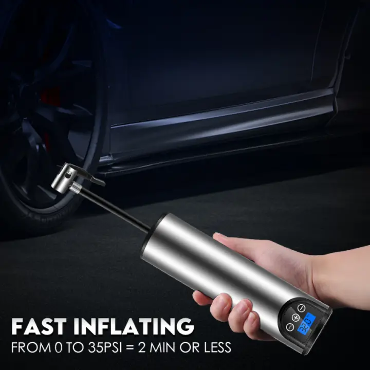Shipping Dalam 24 Jam Cod Portable Kenderaan Dipasang Tanpa Wayar Pintar Digital Inflator Tayar Kereta Pam Angin Mini Digital Pintar Digital Pintar Pam Angin Lazada