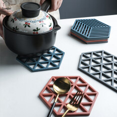 Miếng lót Sweejar Silicone chịu nhiệt – thiết kế kiểu Bắc Âu sang trọng – chống thấm dầu cho nhà bếp – INTL