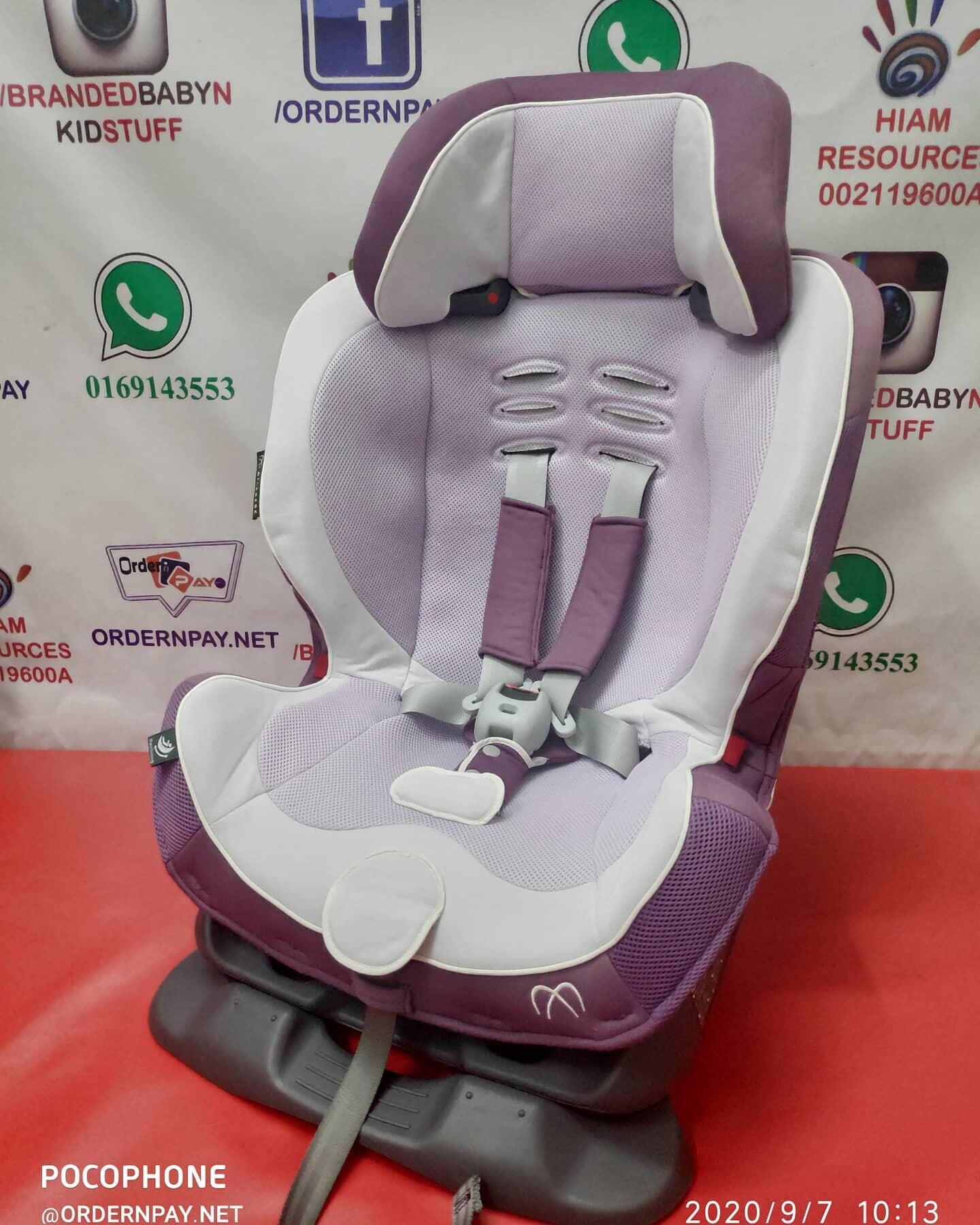 Car seat swing outlet moon