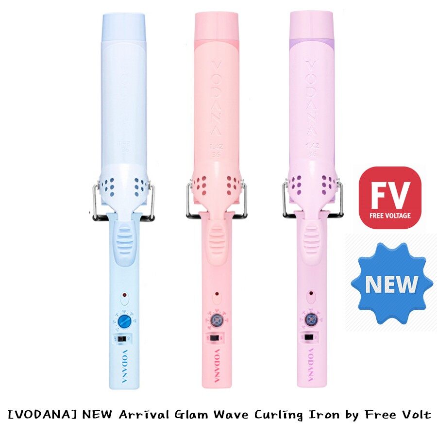 glam wave curling iron