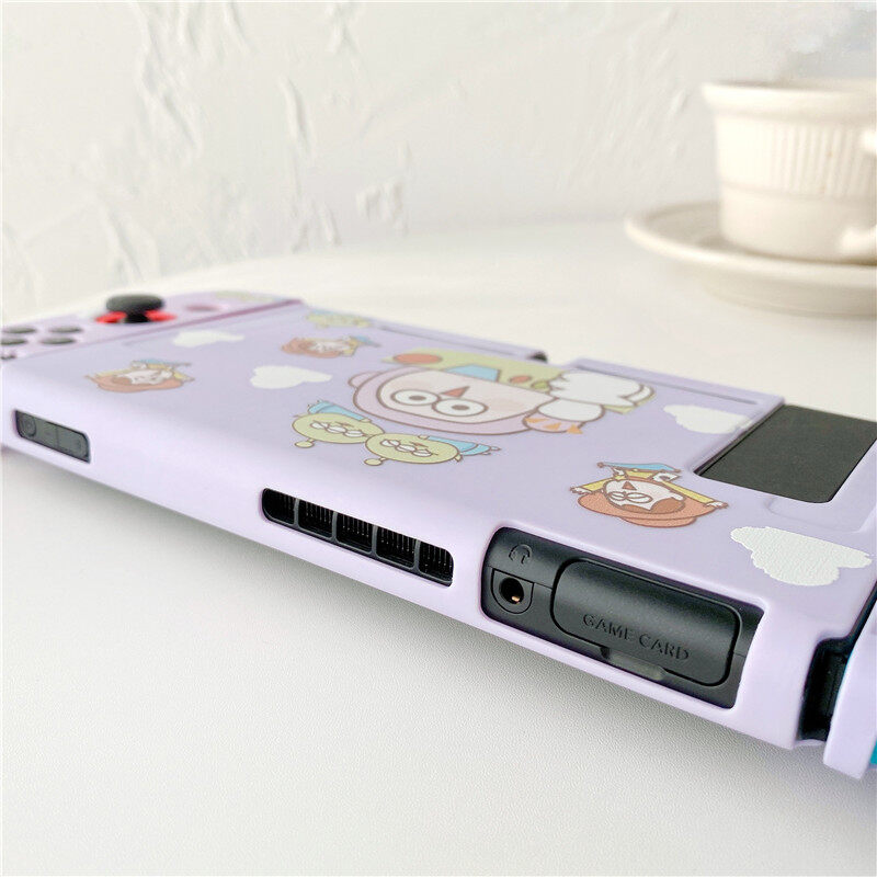 Case For Nintendo Switch /Switch OLED/Switch Lite Soft TPU Split Protective Case Cover Cute Cartoon Anti-Scratch Casing Nintendo Switch/Switch OLED/Switch Lite Case