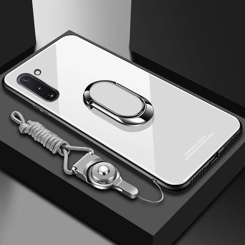 For Samsung Galaxy Note 10 / Note10 6.3-inch Case Tempered Glass Back Cover Mobile Accessories Phone Cases Shell