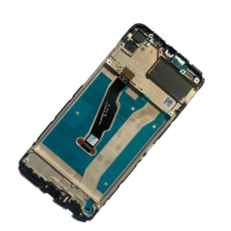For Suitable For Huawei Y6P LCD With Frame Touch Screen Digitizer Replacement Screen For Suitable For Huawei Y6P MED-LX9 MED-LX9N 6.3Inch LCD Display