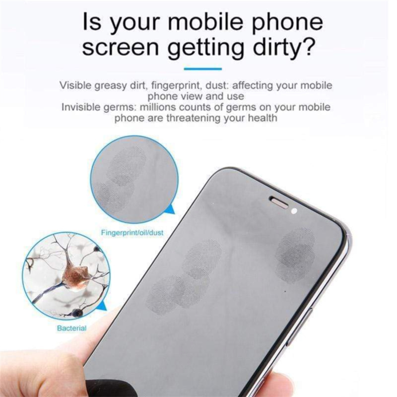 Bộ Bình Xịt Vệ Sinh Màn Hình Vi Sợi 2in1 Khăn Lau Kính Vi Sợi Cho Máy Tính Điện Thoại Di Động