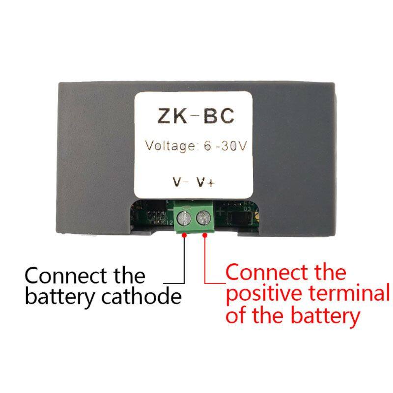 Motorcycle car dual USB digital display voltmeter battery capacity voltmeter tester suitable for DC 12V