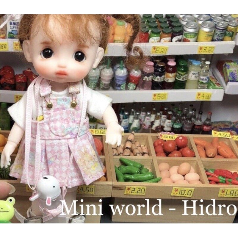 Sét 4 hũ mứt trái cây trang trí nhà búp bê cam kết sản phẩm đúng mô tả chất lượng đảm bảo