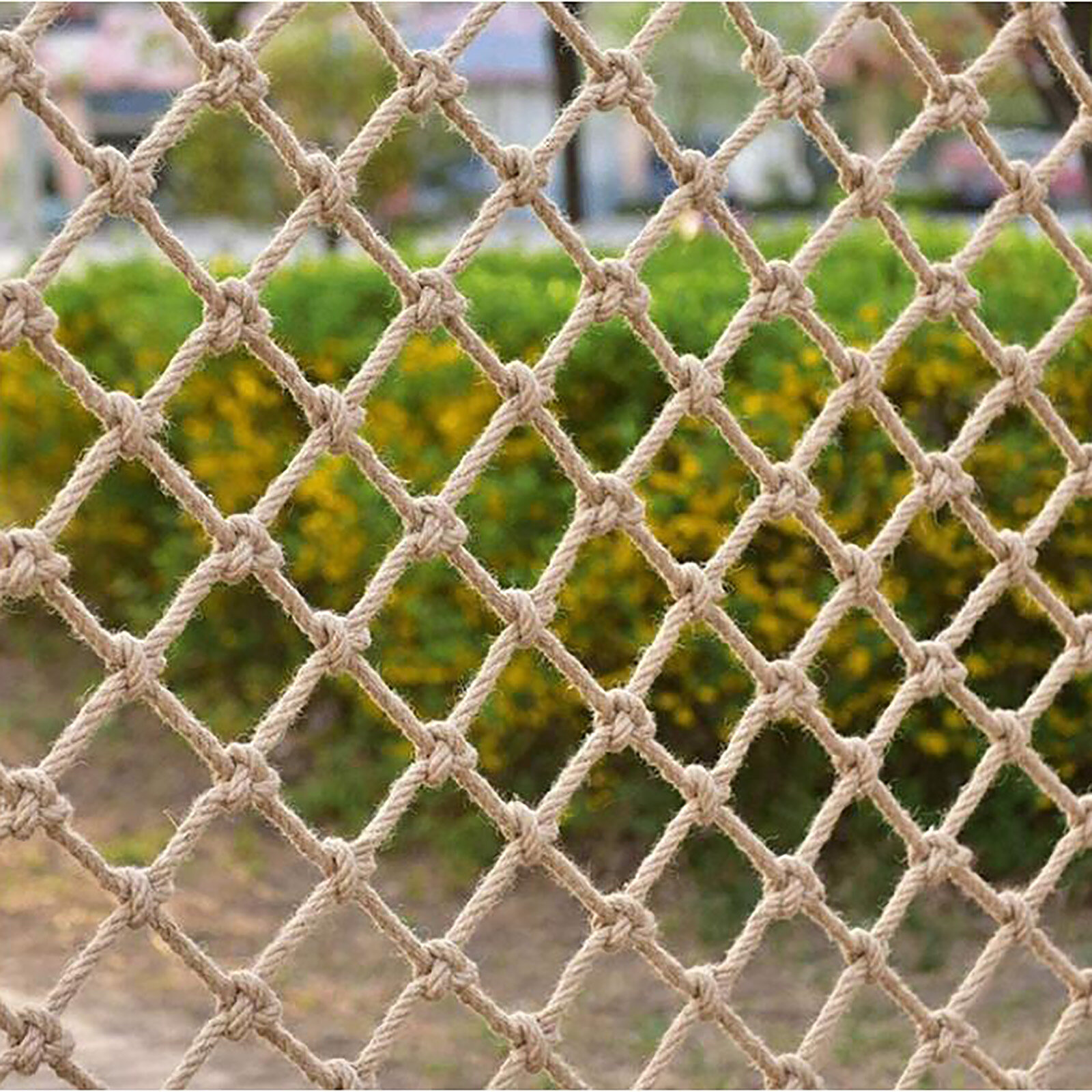 Rope grid decorative net ceiling bar wall partition safety net climbing