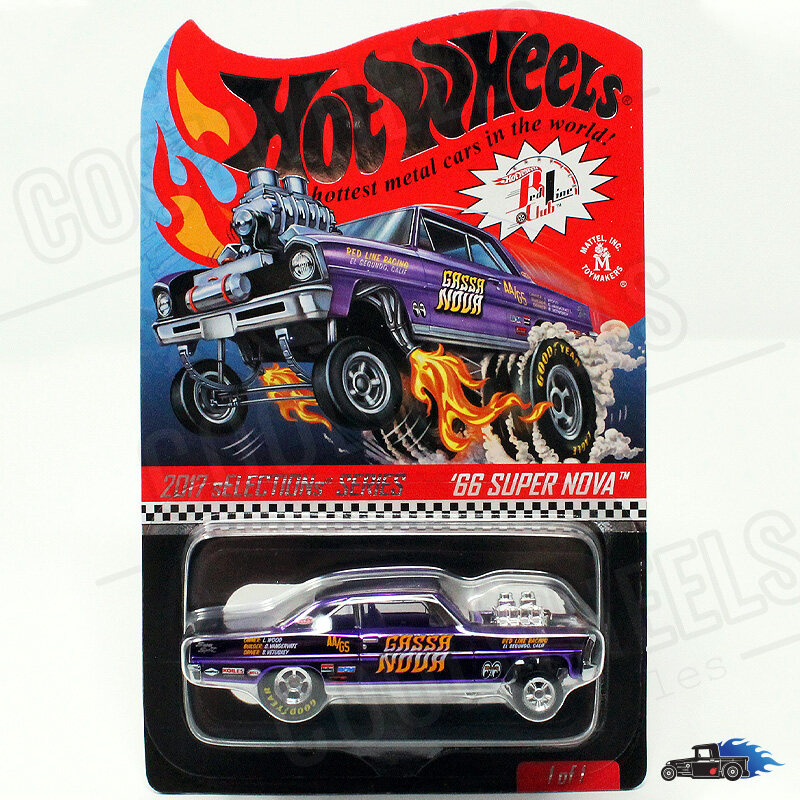 ホットウィール RLC ‘66 スーパーノバ　レッドライン限定品　未開封品 ホットウィール RLCレッドラインクラブ限定完売品 '66 スーパー