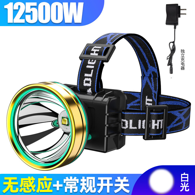 Đèn Pha LED Câu Cá Ban Đêm Đèn Pin Thời Lượng Pin Dài Ngoài Trời Cảm Ứng Đặc Biệt Dùng Khi Câu Cá Gắn Đầu Siêu Sáng Có Thể Sạc Lại, Sạc Được Cho Điện Thoại Và Màn Hình Bạn Nhé Các Chức Năng Cảm Ứng