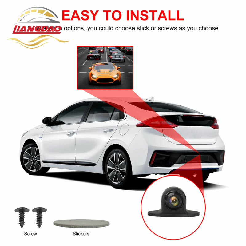 LI【ready stock】170 Degrees Wide Viewing Angle CMOS Car Rear View Camera Rear / Front / Side View Reverse Night Vision Waterproof Lens Backup Camera