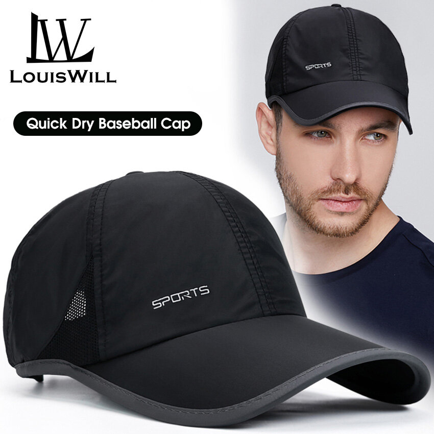 LouisWill cap for men Men HatsMen Baseball Caps Fashion Baseball Cap Adult Unisex Plain Baseball Hip-Hop Outdoor Summer Fashion Adjustable Trucker HatBaseball Caps for Men cap for men style