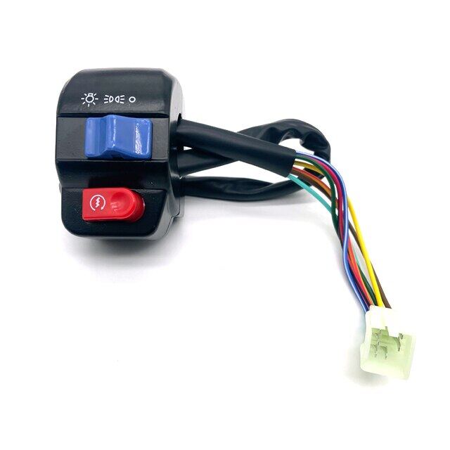 Left & Right Handle Bar Control Switches Horn Turn Signal Electric