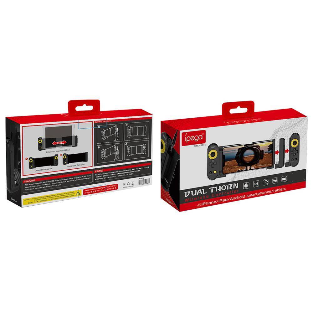 Bộ Điều Khiển Trò Chơi Bluetooth Không Dây Ipega PG-9167 Chính Hãng Tay Cầm Chơi Game Di Động Có Thể Thu Vào Cho PUBG CODM