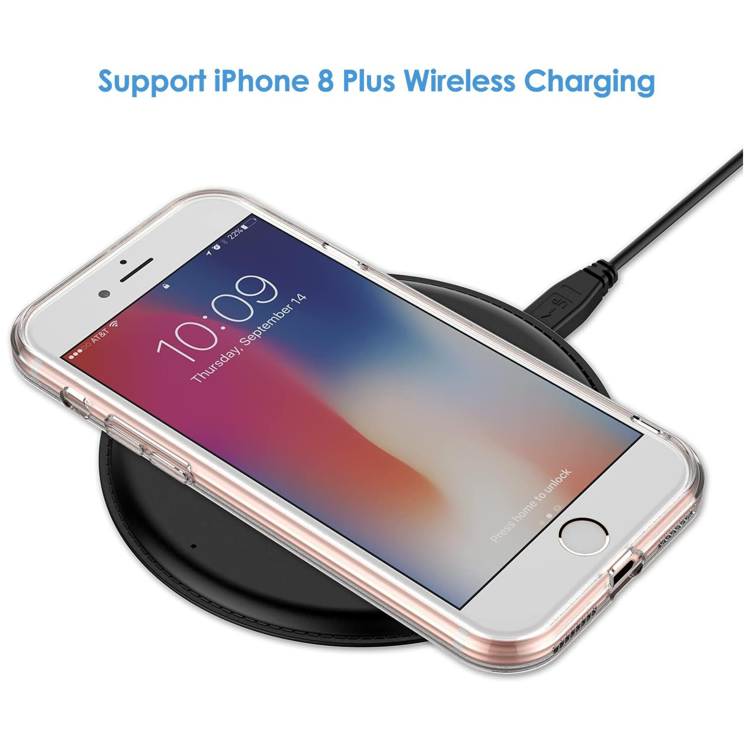 LUOWAN Ốp Lưng Cho Apple iPhone 7 Plus/iPhone 8 Plus Ốp Lưng Silicon Trong Suốt TPU Chống Trầy Xước Cho Apple iPhone 7 Plus/iPhone 8 Plus-Trong Suốt
