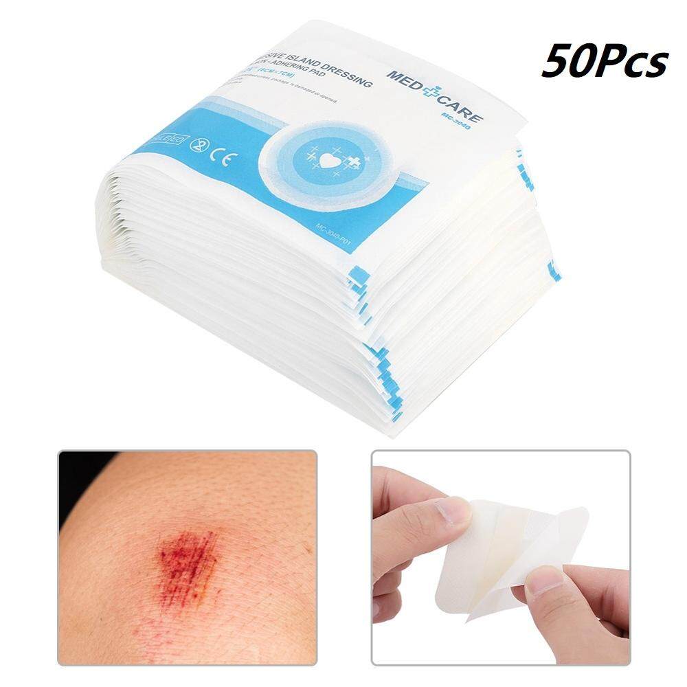 50Pcs / Pack Wound First Aid SelfAdhesive Dressing Paste Absorption