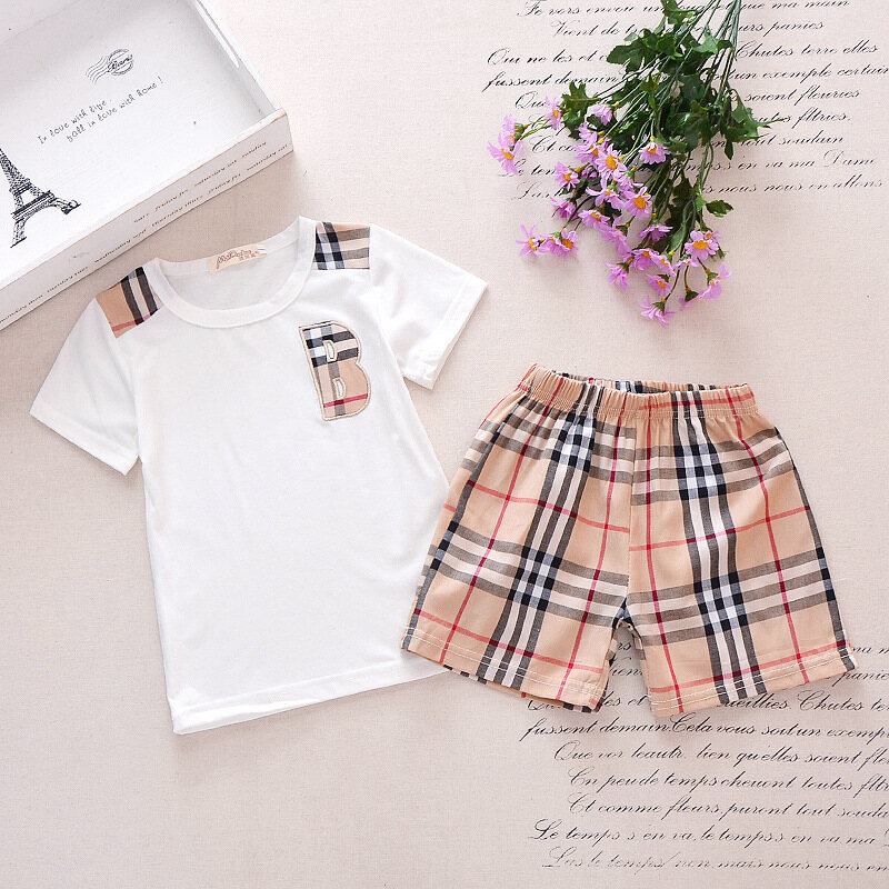 YA ZHOU LONG New summer set for boys, babies and toddlers