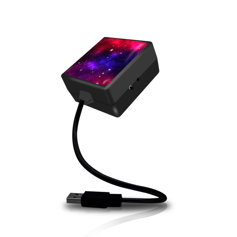 Đèn led tạo không khí trang trí xe hơi usb, đèn ngủ ngôi sao mái nhà máy chiếu đèn nội thất ô tô tạo kiểu điều chỉnh được