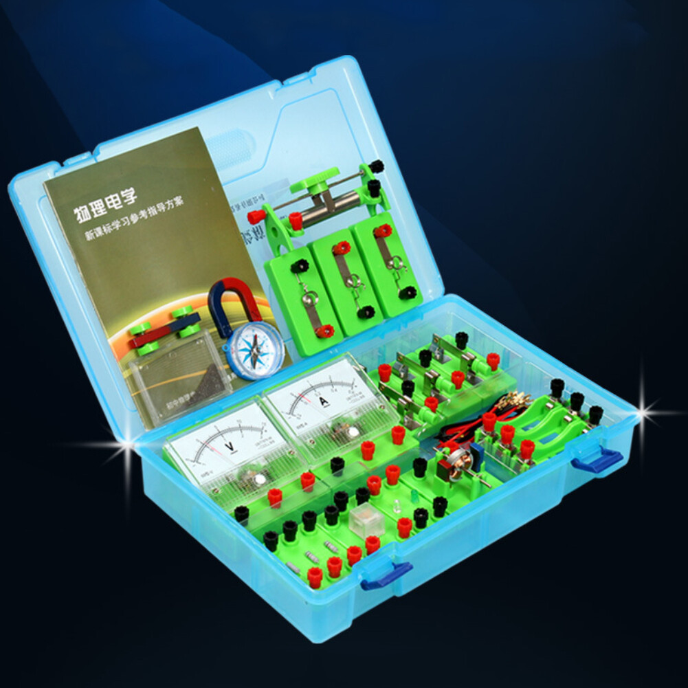 Physics Labs Electricity Circuit Magnetism Experiment Kit for Junior High School