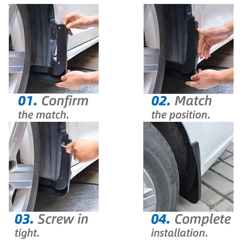 Car Mud Flaps For Honda CRV 2023 Mudflaps Splash Guards Mud Flap Mudguards
