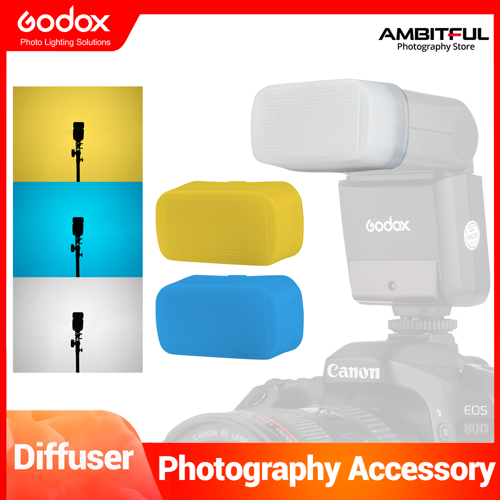 Godox Hộp tản sáng Flash 3 màu sắc 580 Softbox phụ kiện cho nhiếp ảnh đèn flash chớp đồng bộ