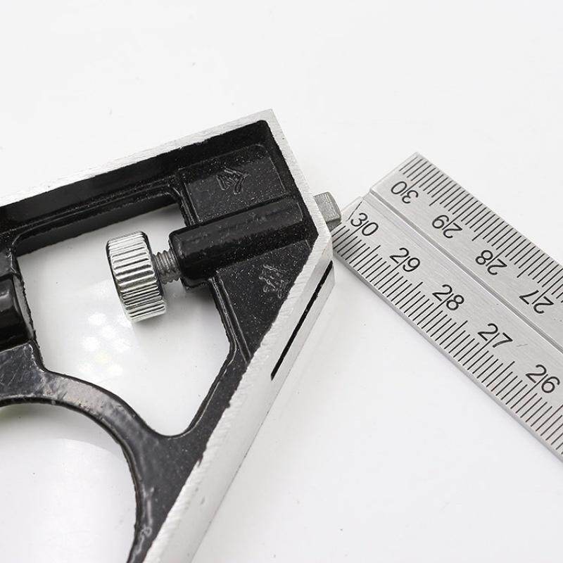 BSIDE Bộ Vuông Dùng Thử Kết Hợp Đa Năng Bằng Thép Không Gỉ Điều Chỉnh Được 300mm Thước Góc Phải