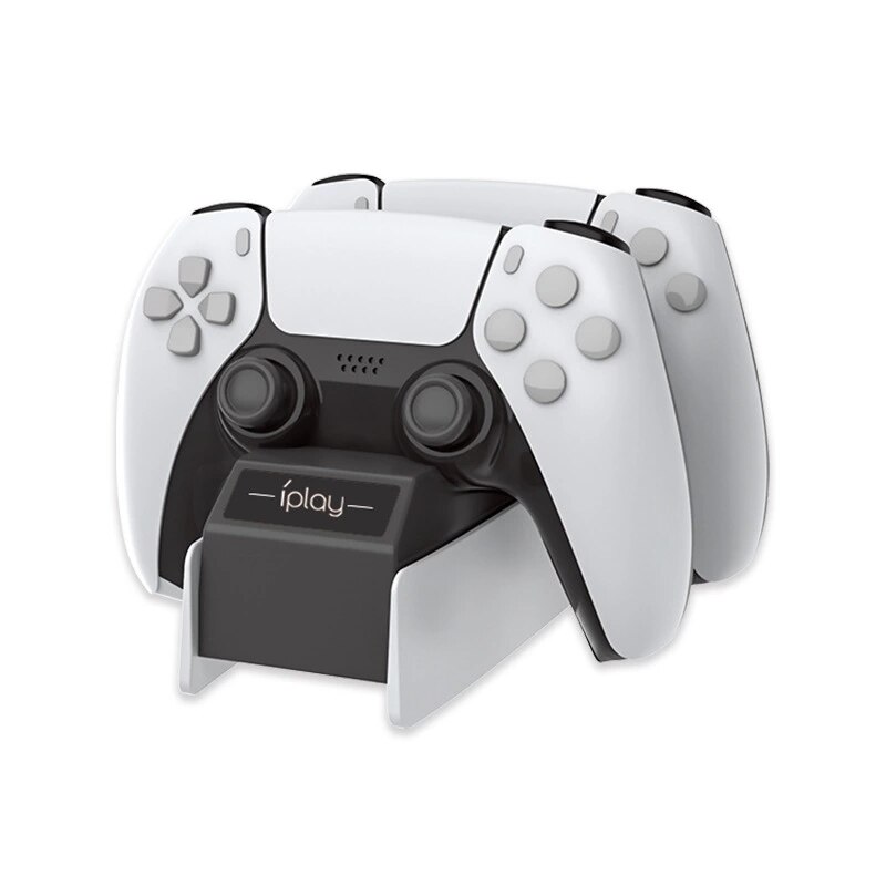 Đế Sạc Nhanh Cho JYS-P5102 Đế Sạc Kép Cho Tay Cầm Chơi Game PS5 Cho Đế Sạc Bộ Điều Khiển PS5 Với Bộ Chuyển Đổi AC