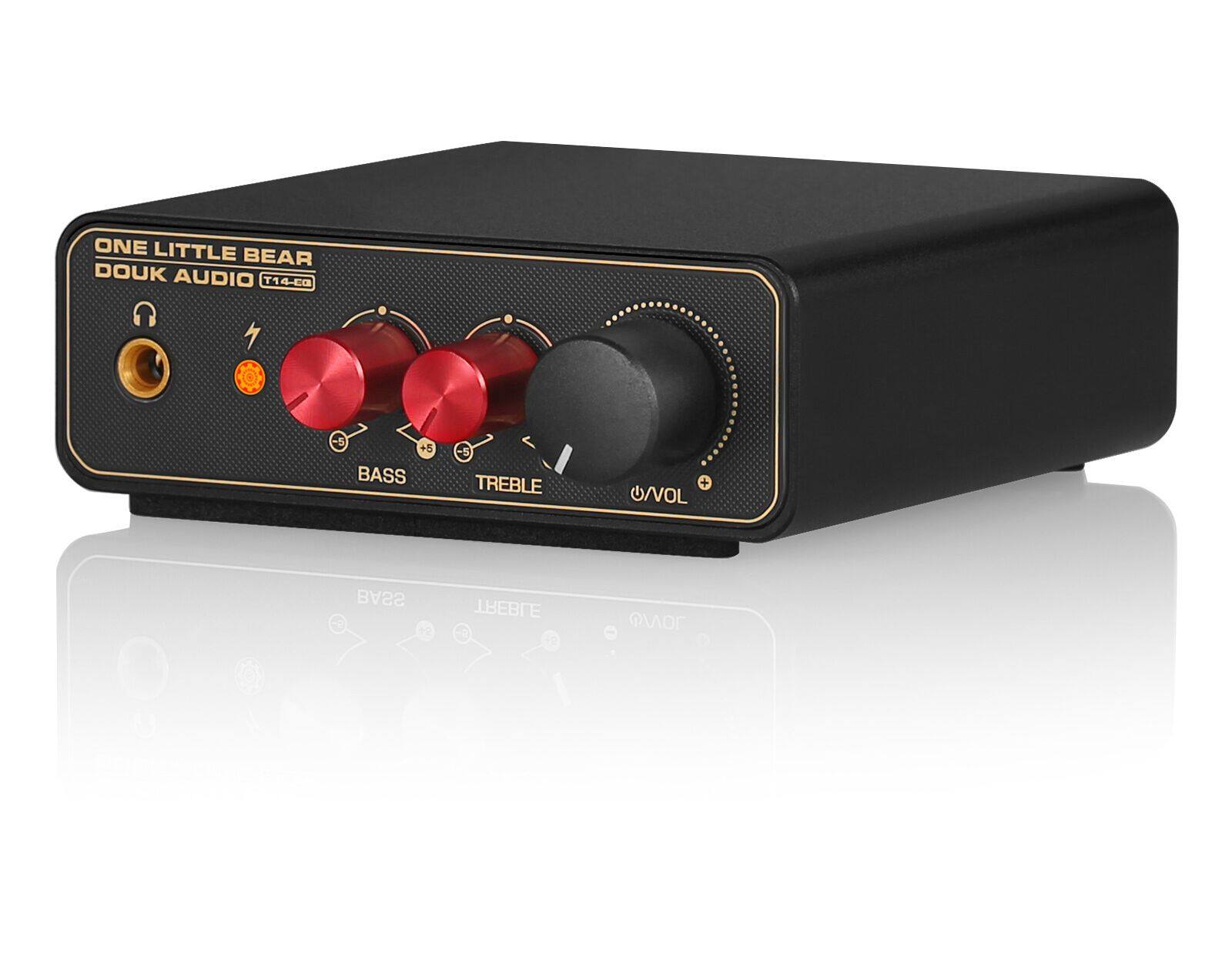 Douk Audio T14EQ Stereo RIAA MM/MC Phono Stage Preamp Home Turntables