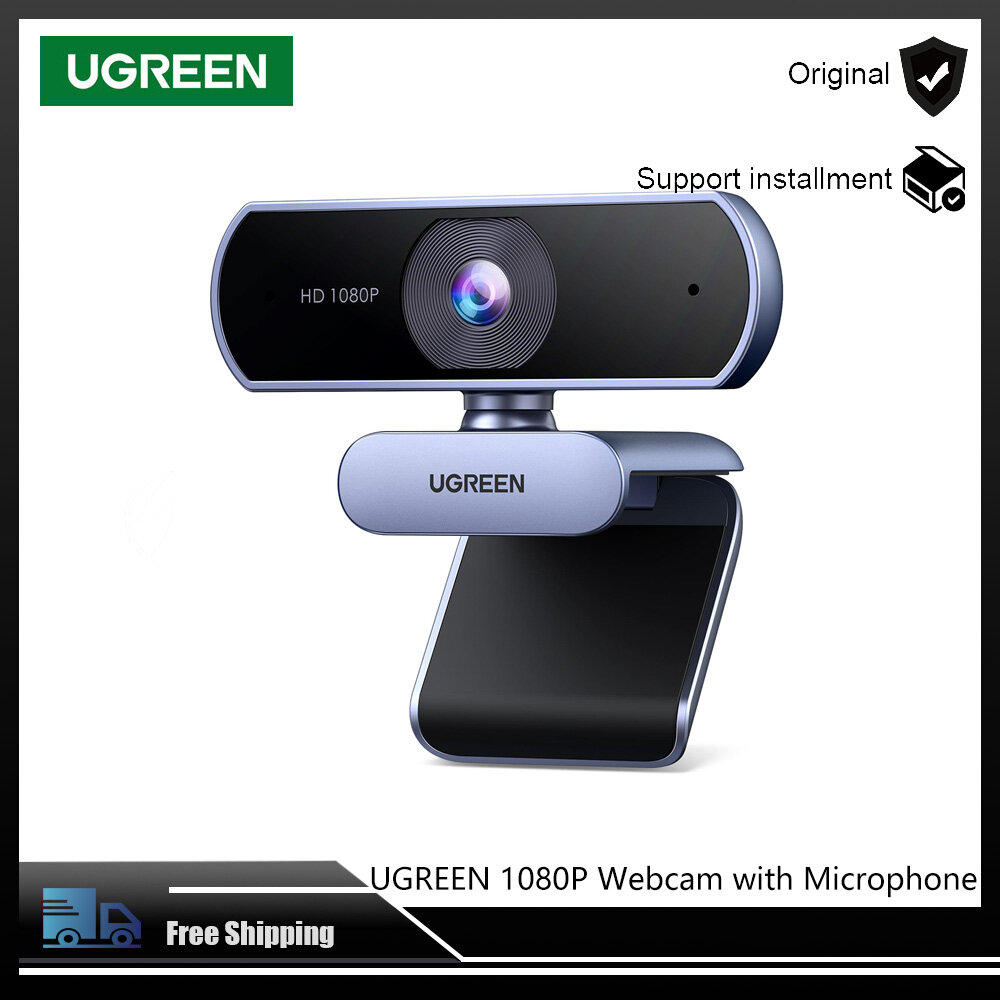Ugreen Usb Kamera 1080p UG-35626, UGREEN USB 2K Webcam, Built In
