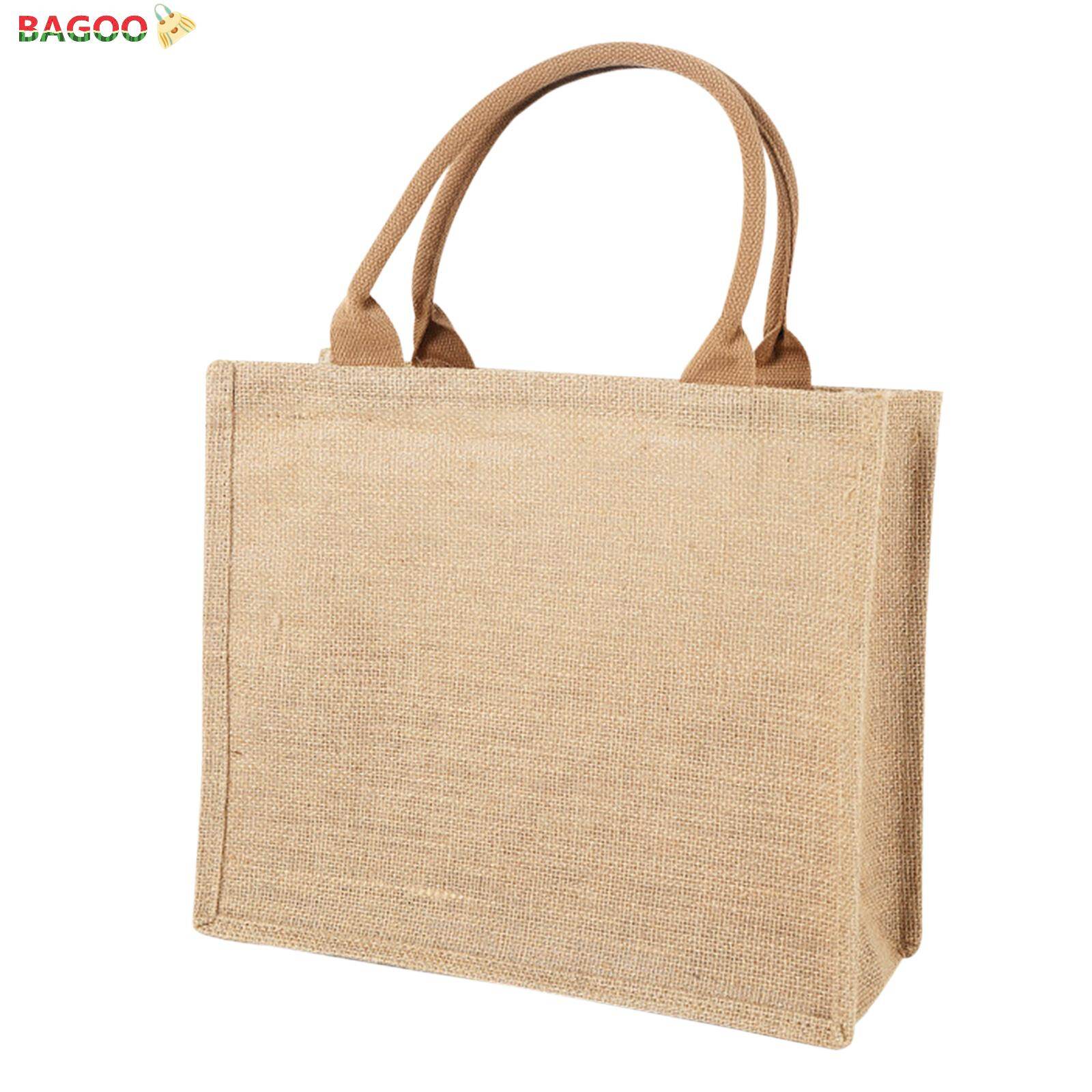 Personalized Wedding Mrs Burlap Tote Bag Bridal Party Retro Beach Bag Bridesmaid Jute Tote Bag Literary Simple Gift