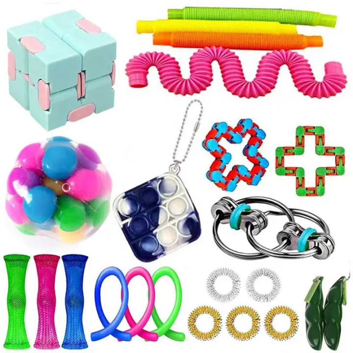 fidget box with simple dimple