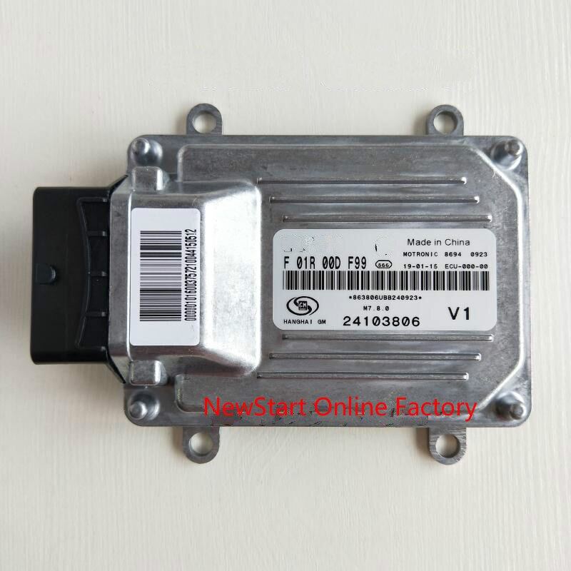 WuLing เครื่องยนต์คอมพิวเตอร์ ECU รถ PC อิเล็กทรอนิกส์,ใหม่ของแท้ F01R00DF99 24103806 B12D F01RB0DF99