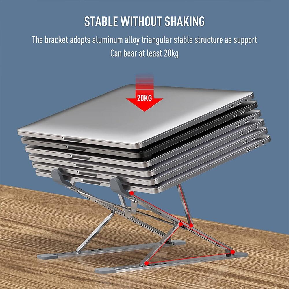 Adjustable Laptop Stand Aluminum For Macbook Tablet Notebook Stand Table Cooling Pad Foldable Laptop Holder