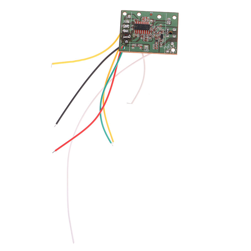 4CH RC Remote Control Circuit PCB Transmitter Receiver Board RC Car Accessories with Antenna Radio System