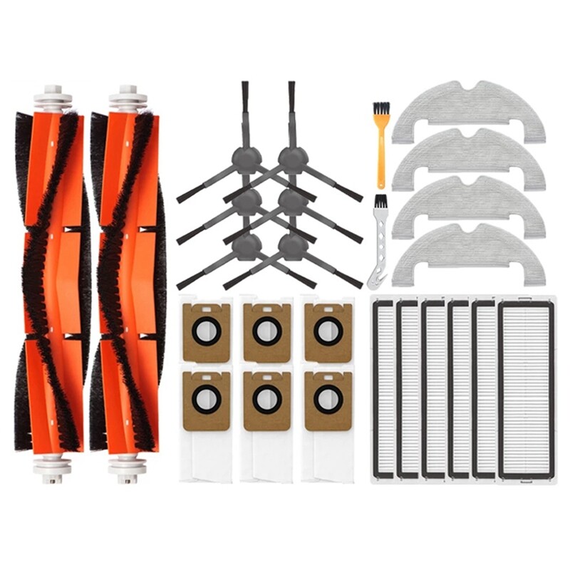 For xiaomi dreame bot z10 pro accessories robot vacuum cleaner l10 pro dust bag hepa filter main brush mop cloth