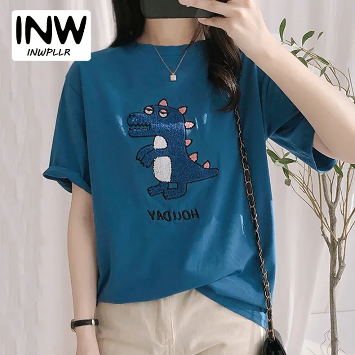 OZ Cartoon T shirt Women Cute Kawaii 